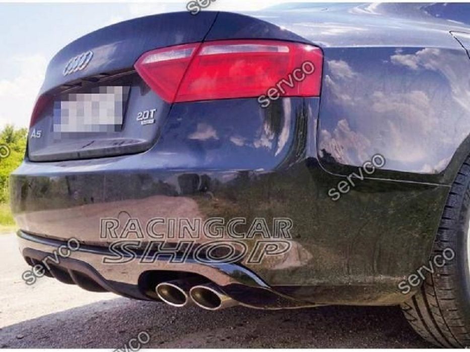 Difuzor evacuare tuning sport bara spate Audi A5 Sportback 09-12 ABT 2