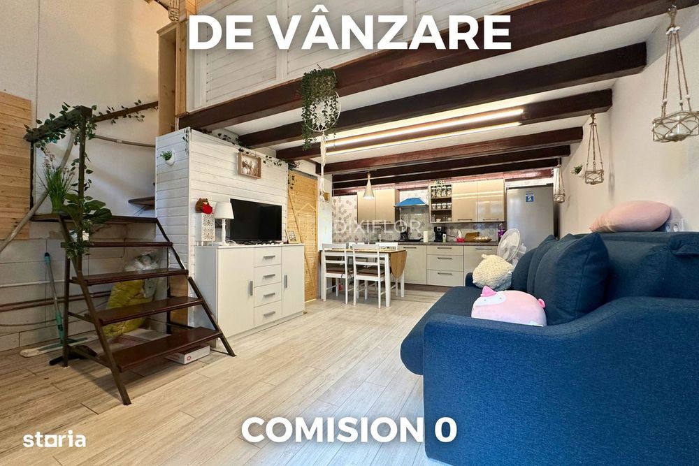 Apartament modern cu mezanin | str. Borsos Tamás | 73.000 €