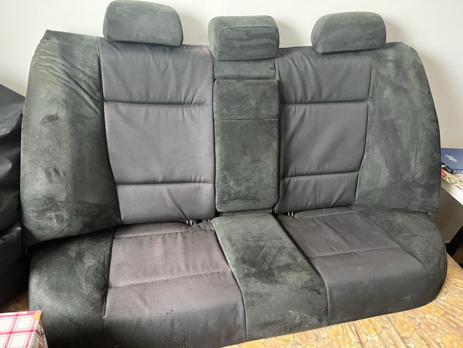 Scaune recaro si bancheta alcantara e46 sedan