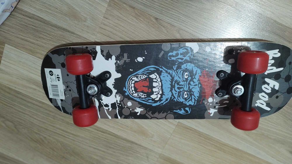 Skateboard nou lemn copii