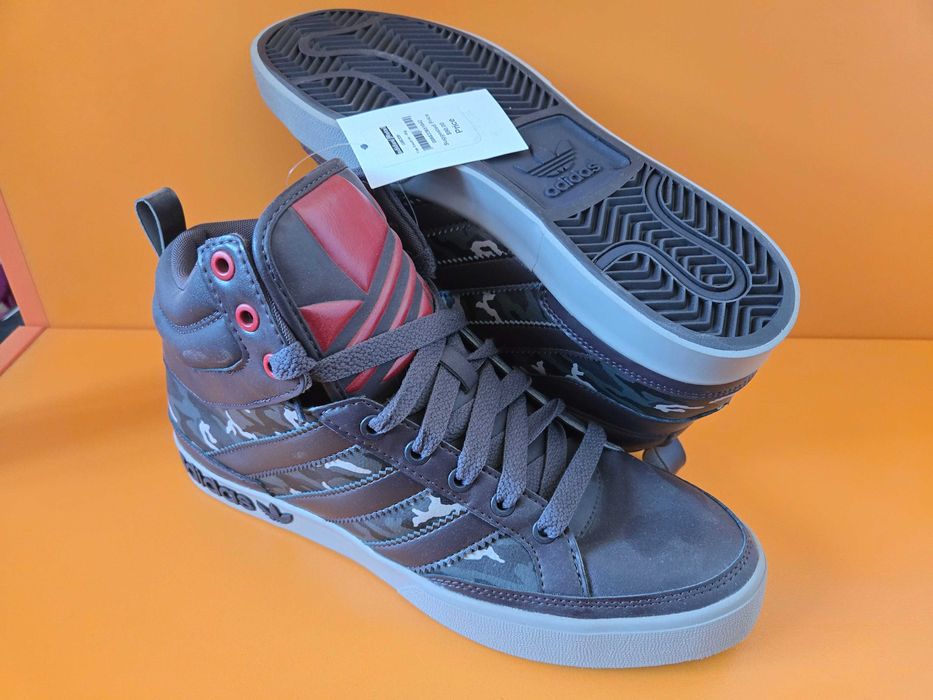 ADIDAS Top Court Hi-Big нови мъжки баскетболни обувки ORIGINALS 43 1/3