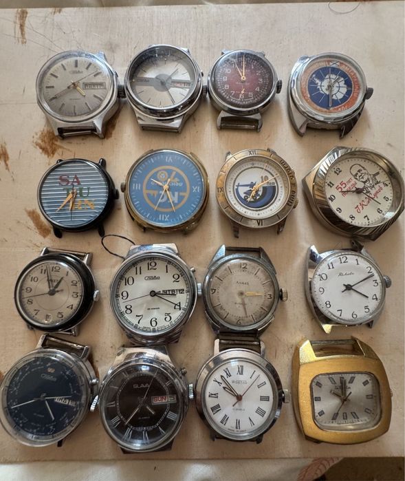 Ceas rusesc vechi poljot pobeda raketa