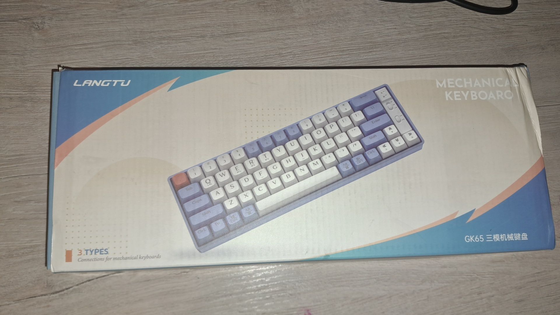 Механическая клавиатура, модель: langtu gk65.