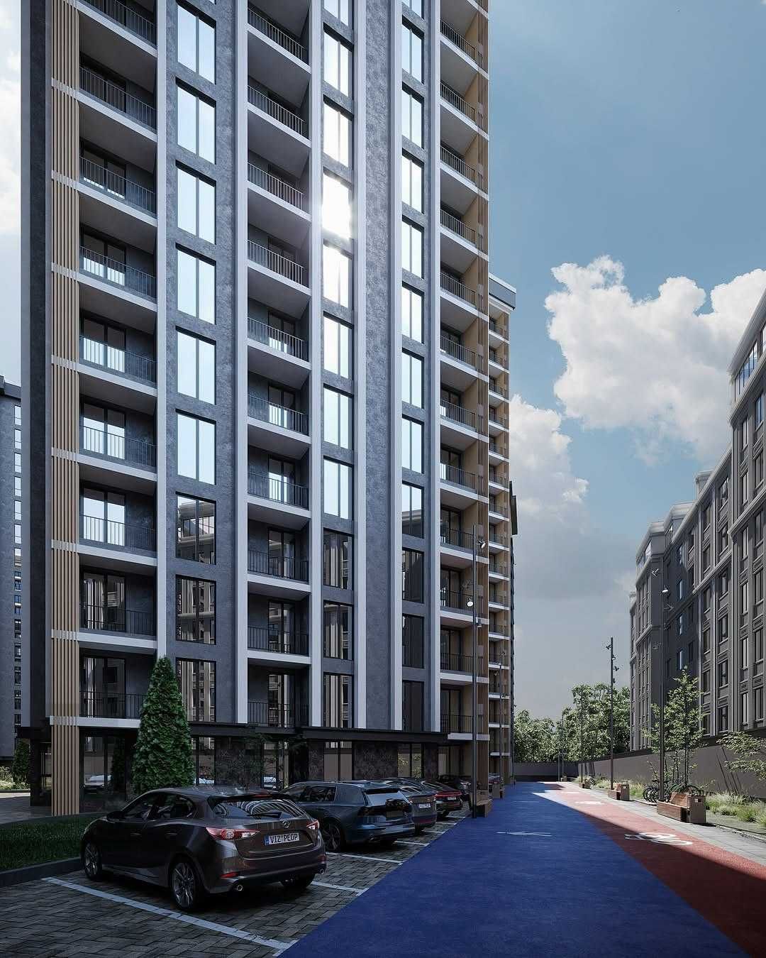 Новостройка 1/5/16 - 42,38м²!  в готовом доме на Паркентской/Шастри!