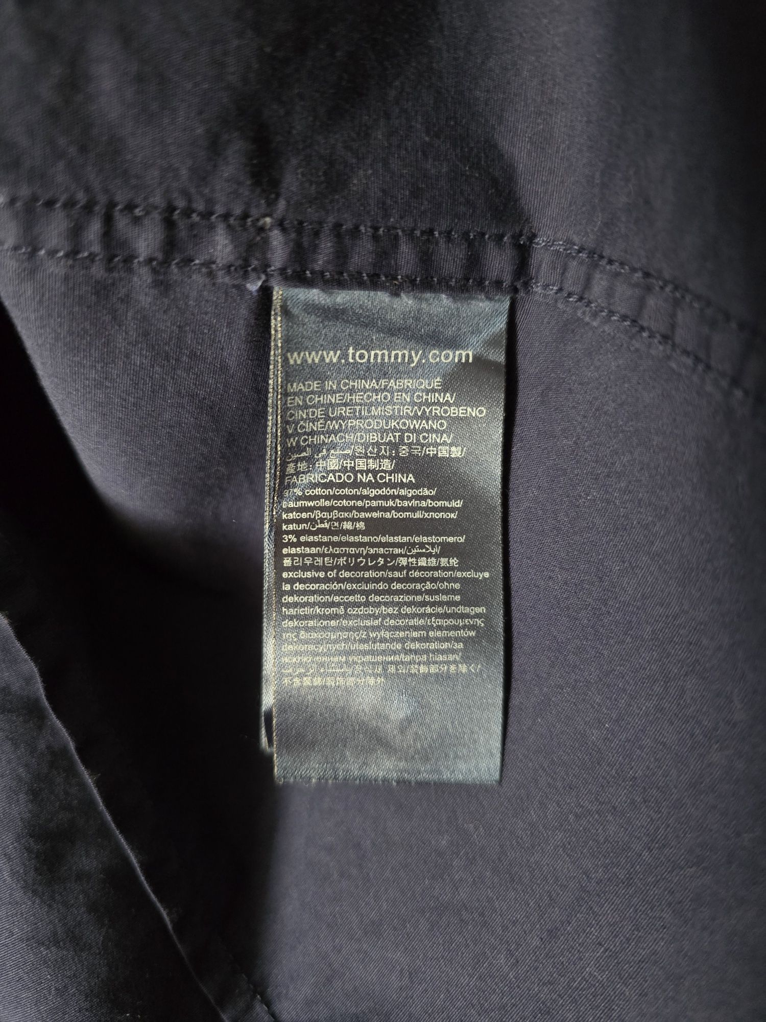 Cămașă bleumarin Tommy originală nouă