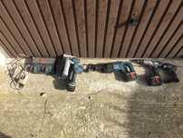 Scule bosch V18 model vechi cu 3 acumulatri si incacator
