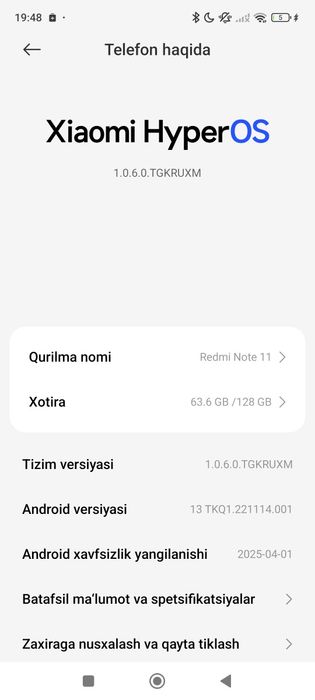 Redmi 11 yangi ruyhatdan oʻtmagan