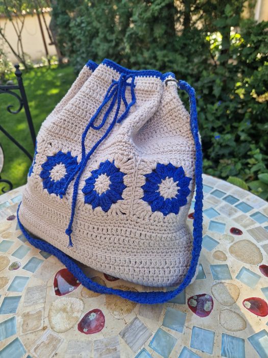 Geanta de umar crosetata manual