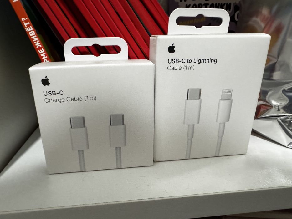 Шнуры на iphone оригинал по скидке 3000 тг