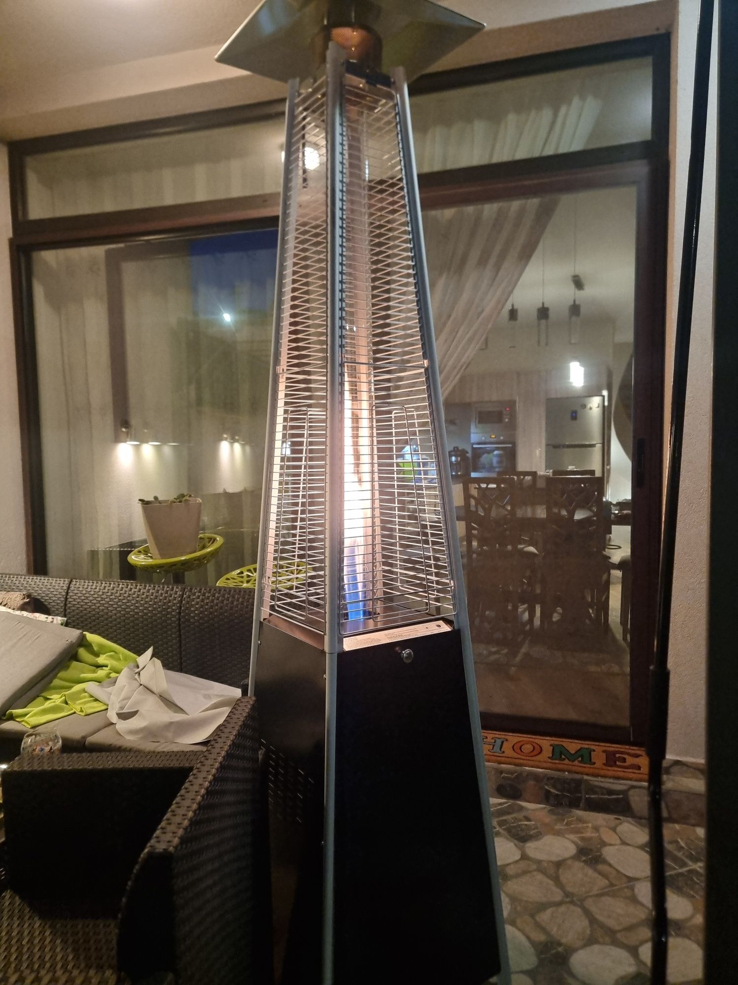 Външна газова печка