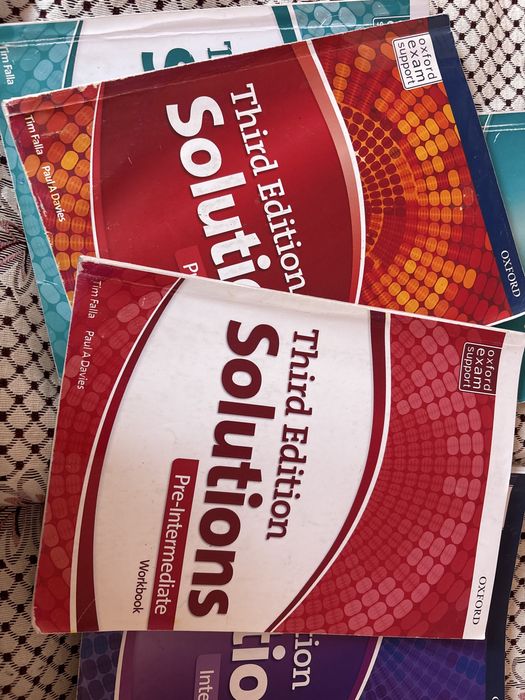 книги Англиского языка “Third Egition Solutions”