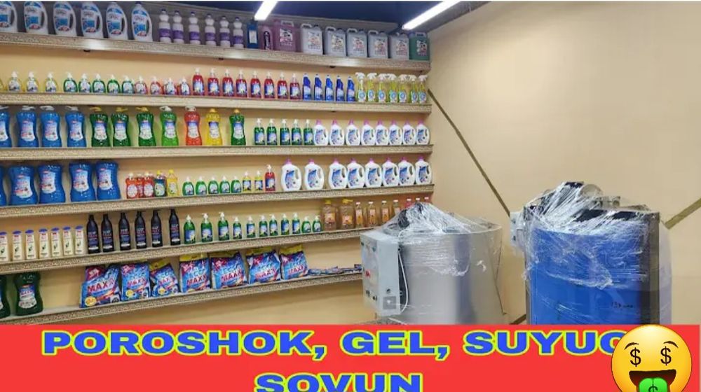 Suyuq sovun gel idish yuvush uchun gel soda polaftamat Aftamat