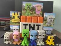 Figurine Minecraft x McDonalds - Editie limitata.