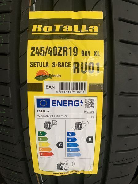 ПРОМО ! ! ! Летен спорт пакет ROTALLA 245/40R19 98WXL 275/35R19 100YXL