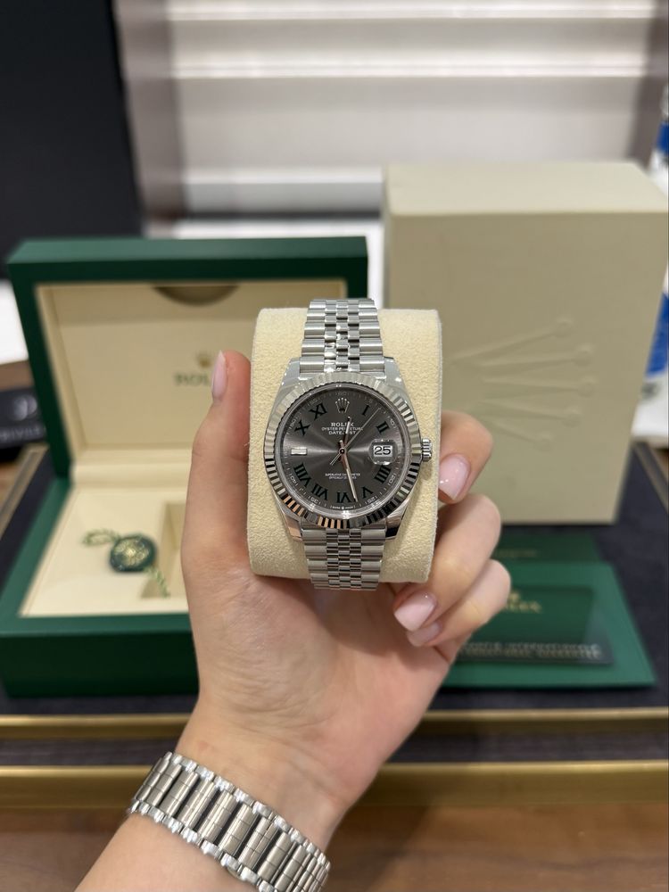 Rolex Datejust 41mm Steel and White Gold 126334