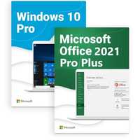 Stick bootabil Windows 10 Pro + Office 2021, licente originale retail
