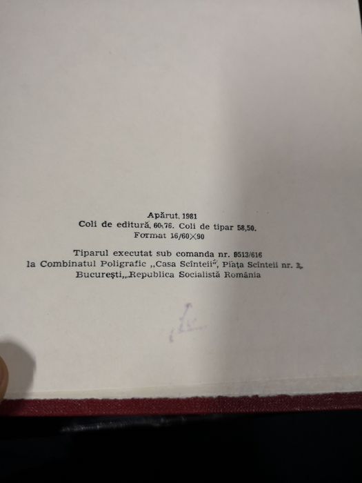 Carte veche