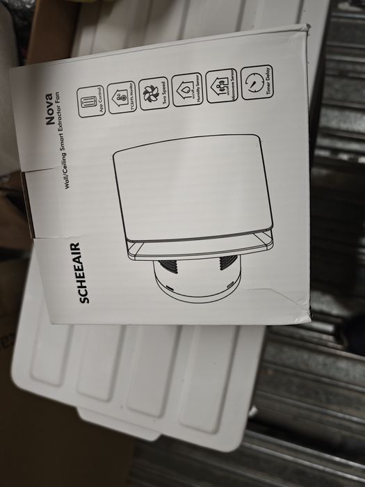 Безшумен SMART Вентилатор за баня Silents,с и без датчик за време, хид