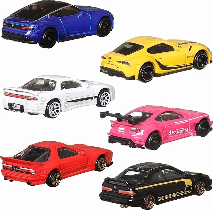 Hot Wheels Car Culture Premium комплект от 6 бр. ляти японски колички