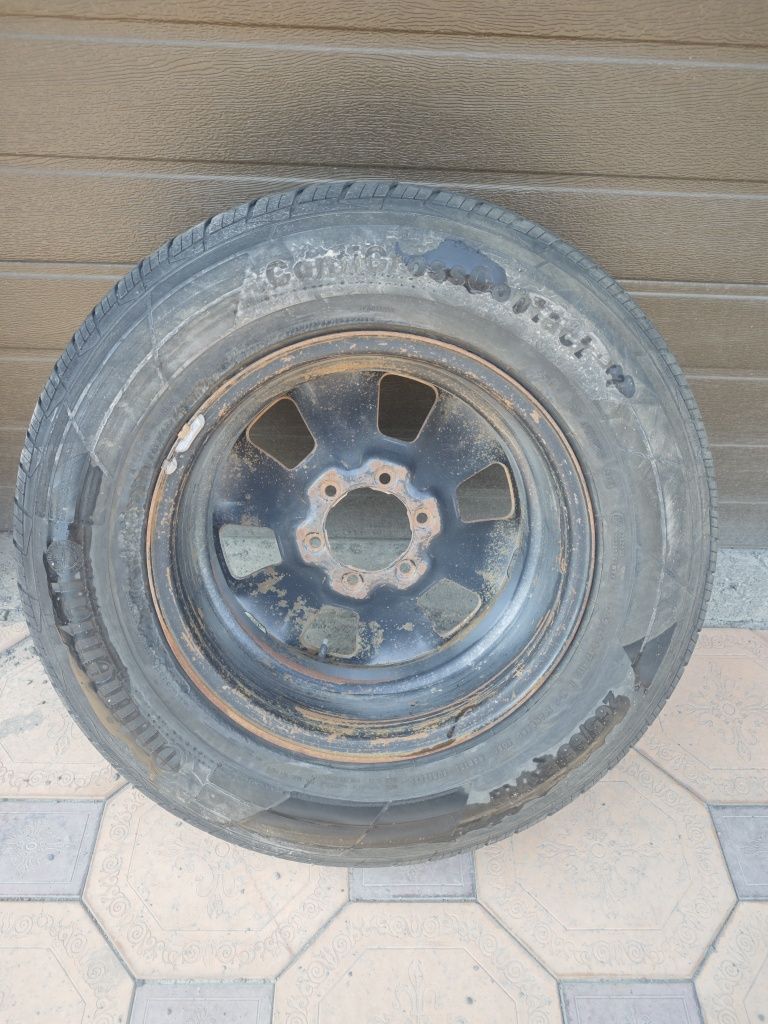 Диск r17 на запаску Prado 120, Prado 150, 4runner, Hilux, Gx470