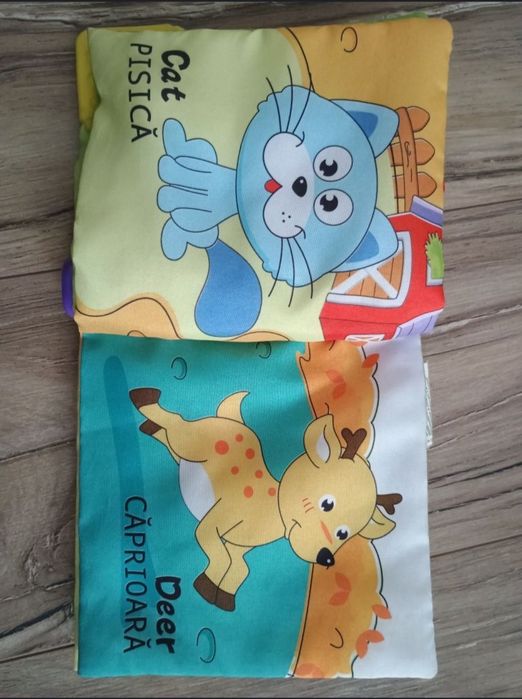 Cărticica interactivă/senzoriala bebelusi