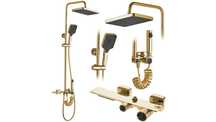 Set dush Helix , Auriu