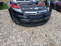 Bara spoiler față opel corsa d facelift 2013