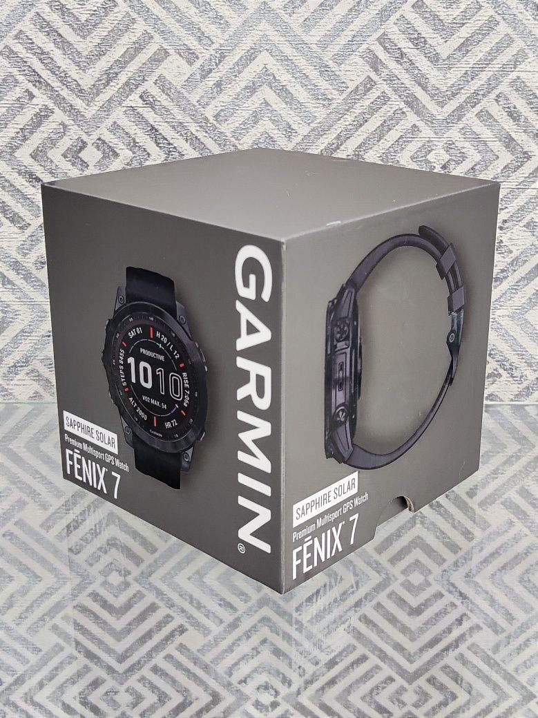 Garmin Fenix 7 Sapphire Solar (black titanium)