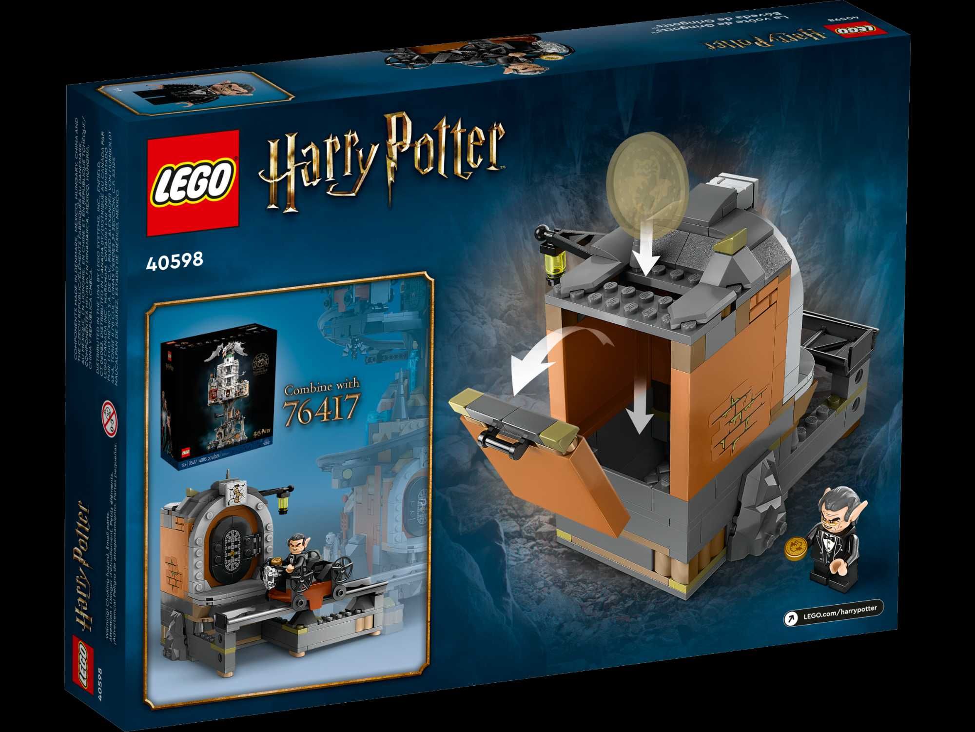 LEGO Harry Potter 40598 - Gringotts Vault -editie limitata-NOU sigilat