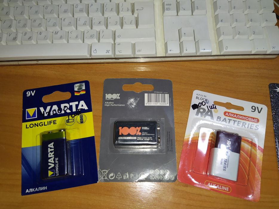 Батарейка - Varta крона BATTERIES