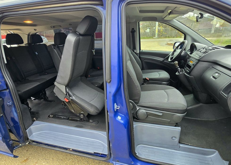 Mercedes Vito 116 Cdi* 163 Cp * Extralung XxL * 8 locuri * Euro 5