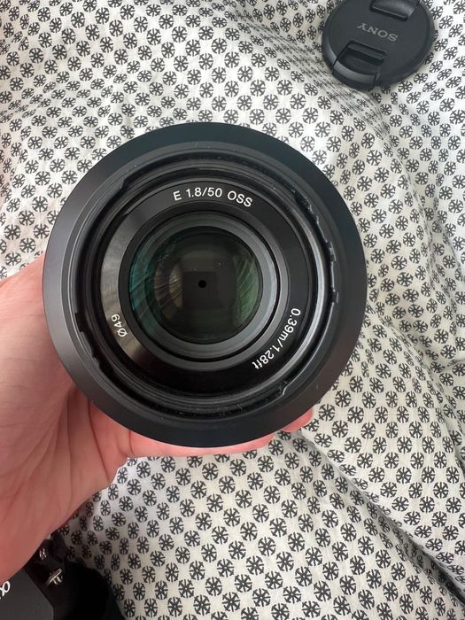 Обектив Sony 50mm 1.8