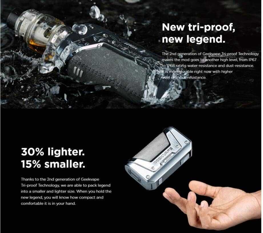 Kit Tigara Electronica Geekvape Aegis Legend 2 200w,REDUS de la 410RON