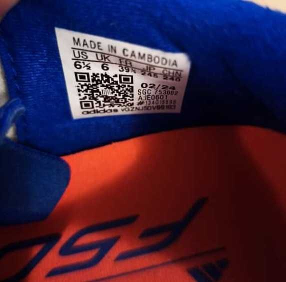 Ghete fotbal Adidas Junior marime 39