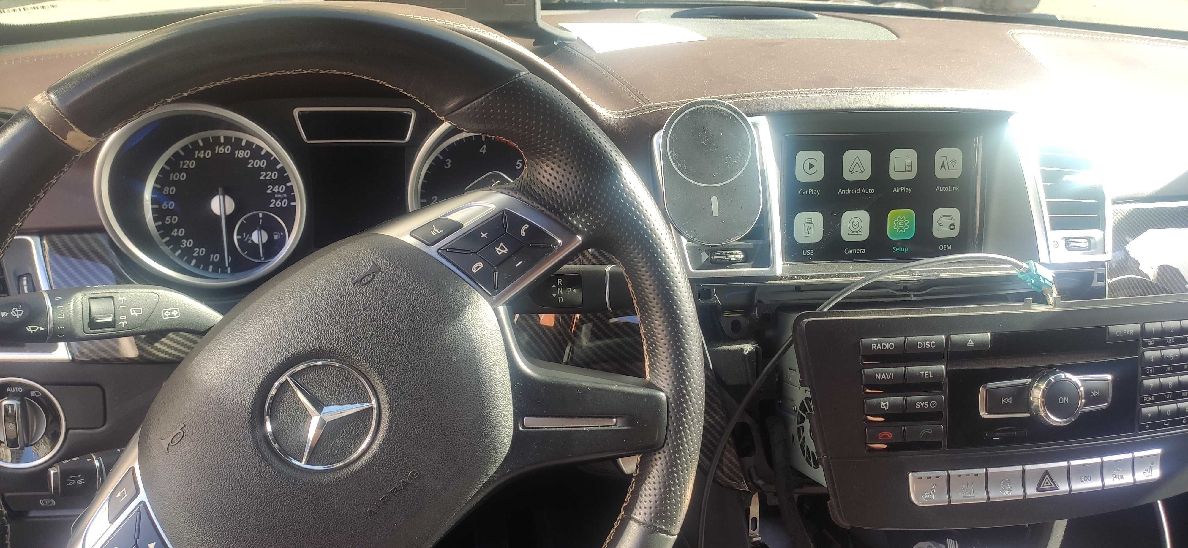 Инсталиране на MERCEDES NTG 4.0 / 4.5 / 5.0 Безжичен Car Video MMI BOX