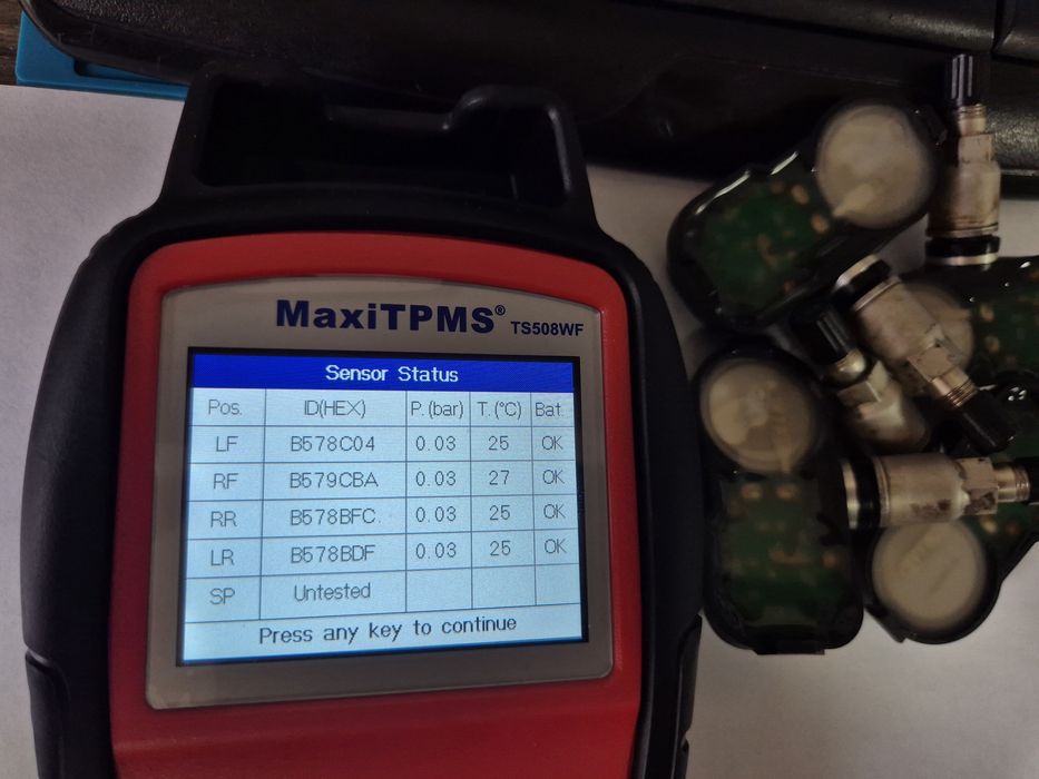 Оригинални TPMS датчици Toyota c210 (2007-2018)