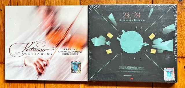 Set 4 CD muzica clasica RO: 2x George Enescu & 2x Alexandru Tomescu