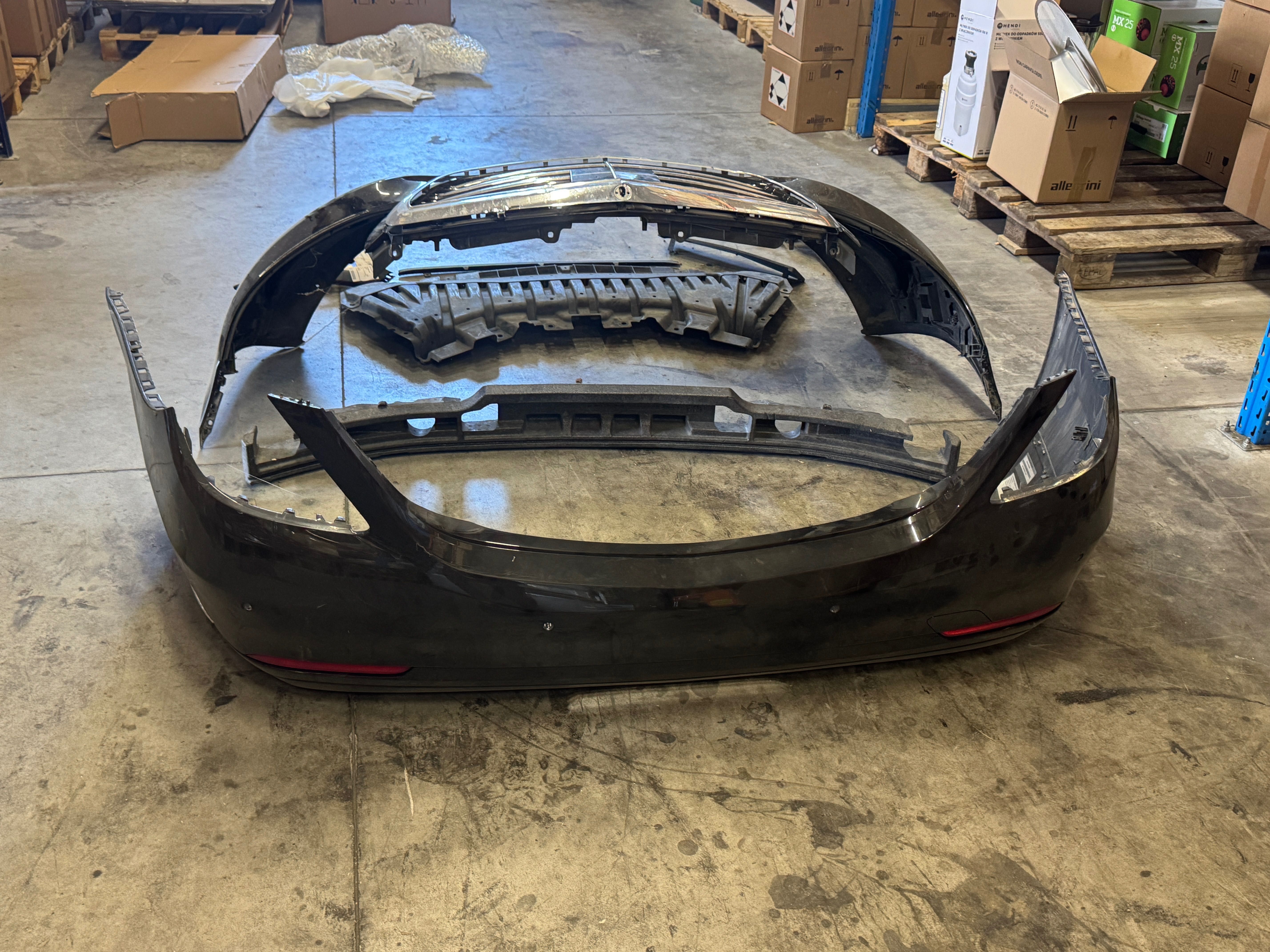 Комплект брони подложки и маска Mercedes s- class w222  2013 г