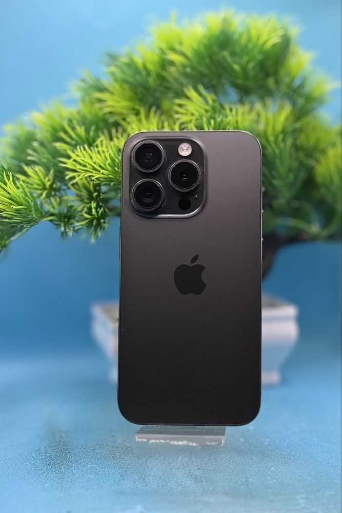 Apple iPhone 15 Pro, 128GB, 5G, Black Titanium