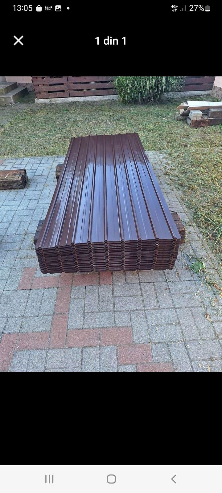 Tabla cutata maro
