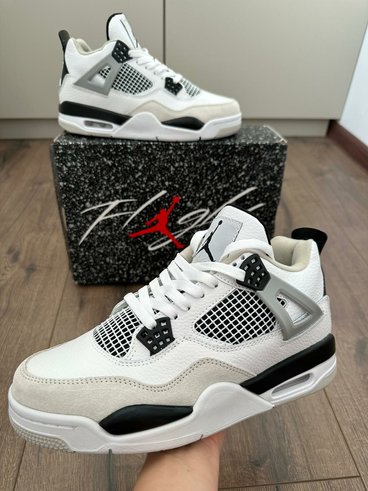 JORDAN 4 military black PREMIUM 2023