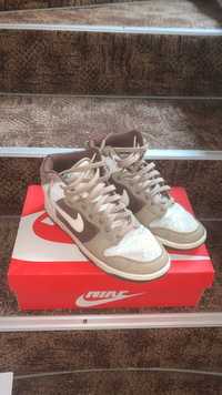 Nike Dunk High Light Chocolate