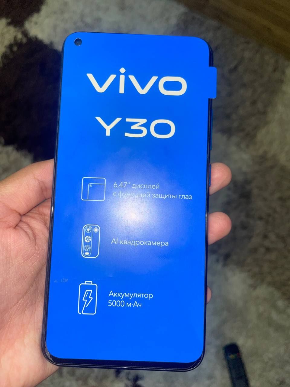 Vivo y30 yangi telefon