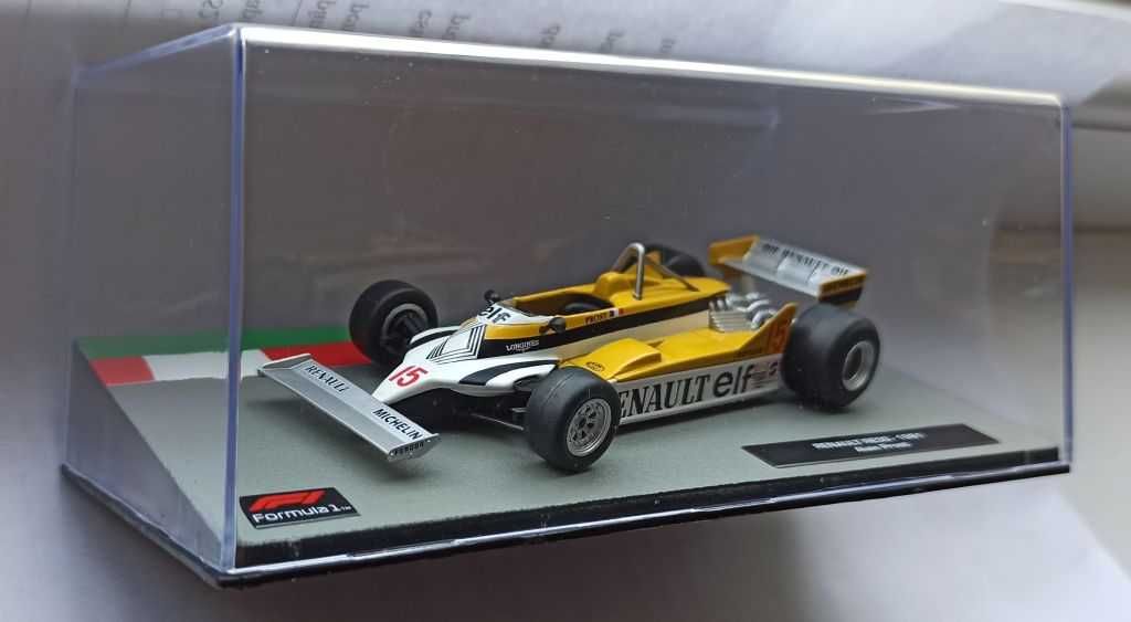 Macheta Renault RE30 Alain Prost Formula 1 1981 - IXO/Altaya 1/43 F1