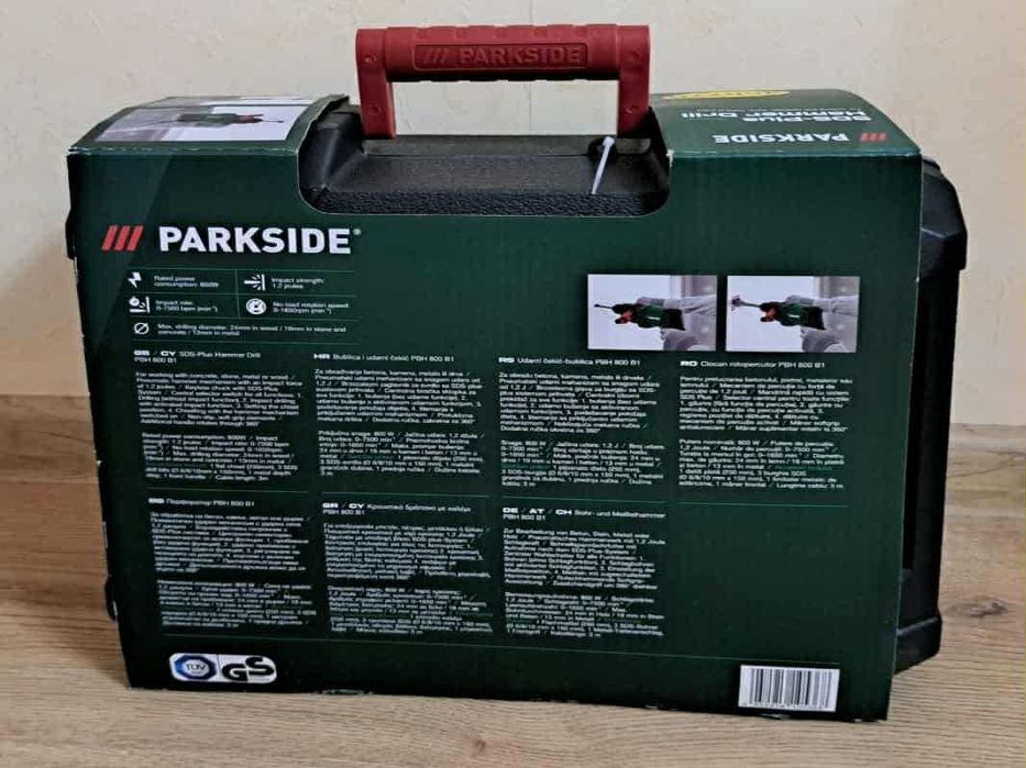Перфоратор Parkside SDS-Plus Hammer Drill, модел PBH 800 B1