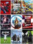 PS4,PS5 uchun Top o'yinlar eng arzon narxlarda yozib beramiz