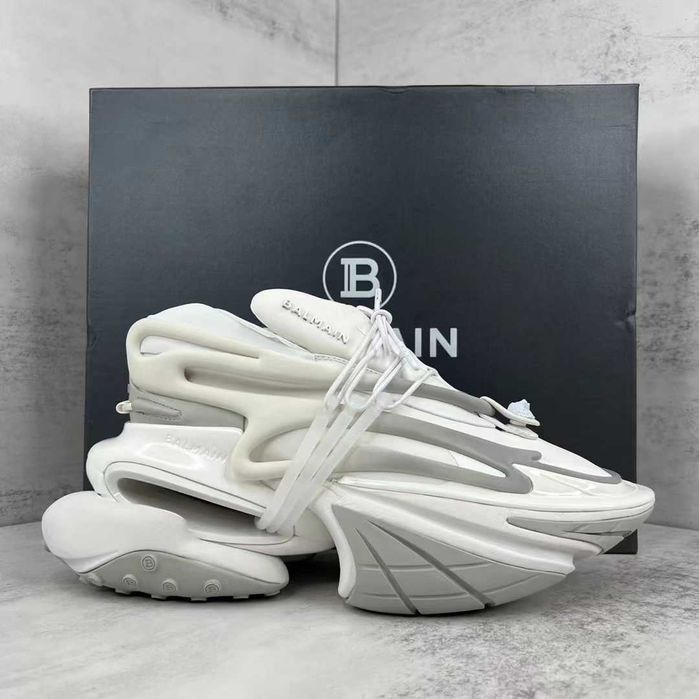 BALMAIN - Unicorn Sneakers White