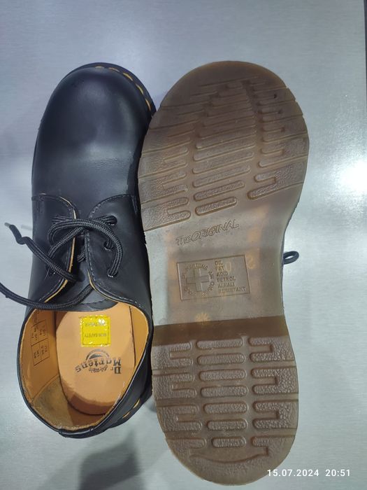 Обувки Dr.martens, Модел Unisex 1925/ 5400, Черен, 39.5 EU