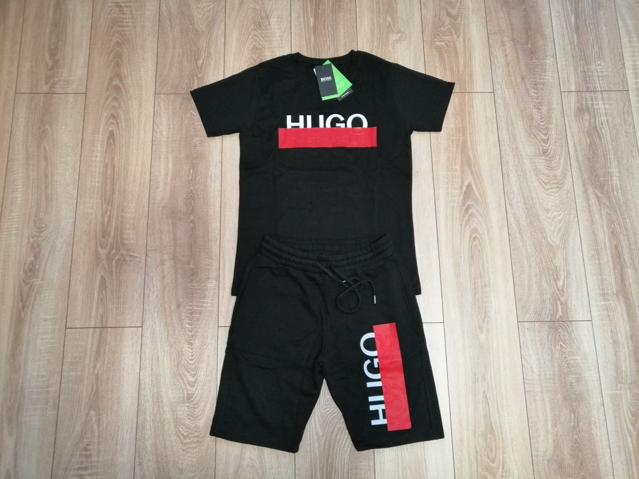 HUGO BOSS мъжки спортен екип в черен цвят S M