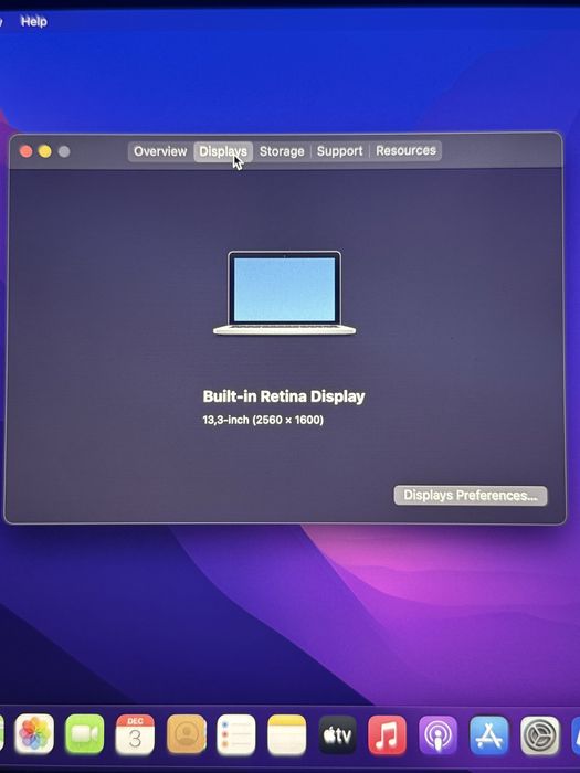 MakBook pro retina 2015 13-inch i7